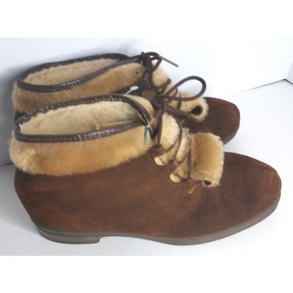 Vintage Yodelers Apres Ski Ankle Boot Size 12 READ - Picture 5 of 7